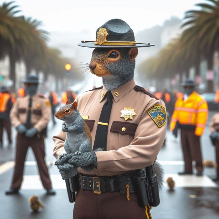 San Francisco hires squirrels as traffic enforcers