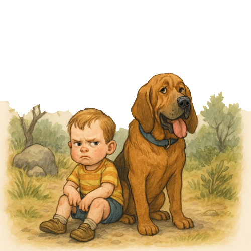 NEWS “Hero Dog Saves Lost Toddler—But What About the Toddler’s Side of the Story?”