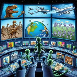Breaking News: Alien Scientists Confirm Earth Is Just a Galactic Reality Show, Ratings Are Dropping