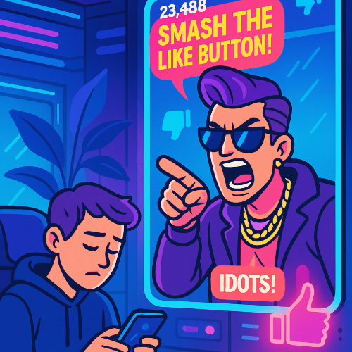 Influencers Demand Basic Human Right to Be Richer Than They Claim While Yelling at Viewers