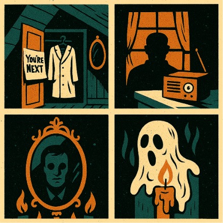 Ghosts Tighten Their PR: Five Sharper, Scarier Stories for Campfires, Fireplaces, and Living Rooms (Now With Jump Scares!)