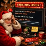 Christmas Eve at the North Pole Nearly Ruined After Santa Runs the Wrong Command