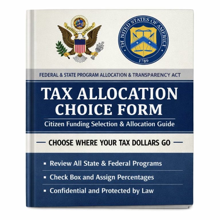 Congress Quietly Launches Tax Form That Could Finally Outsmart Lobbyists—Here’s How