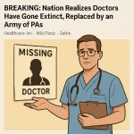 BREAKING: Nation Realizes Doctors Have Gone Extinct, Replaced by an Army of PAs