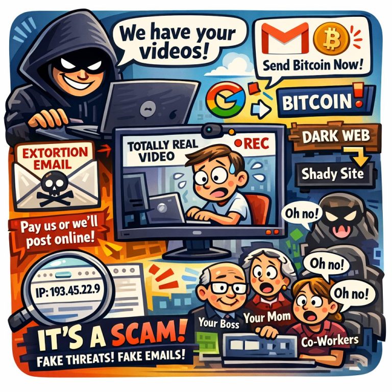 THE DEFINITIVE GUIDE TO “WE HACKED YOUR WIFI AND SAW EVERYTHING” EMAIL SCAMS