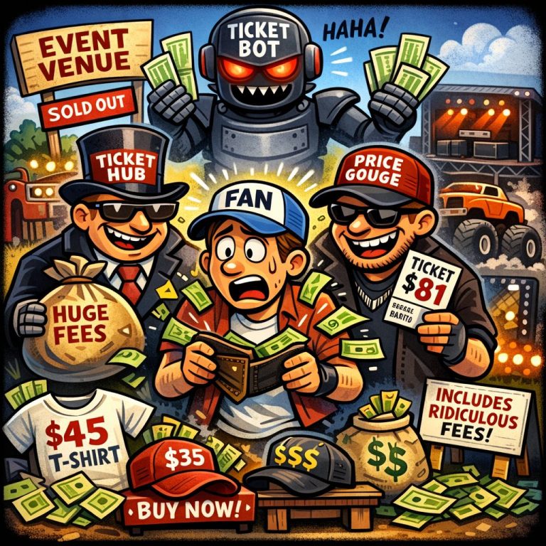 THE $40 TICKET THAT COSTS $81: HOW EVERY EVENT IN AMERICA GOT HIJACKED BY THE TICKETING CARTEL