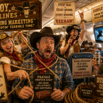 Cowboy Airlines Launches First-Ever ‘Ride‑Along Marketing Experience,’ Promises Passengers a Rootin’ Tootin’ Terrible Time
