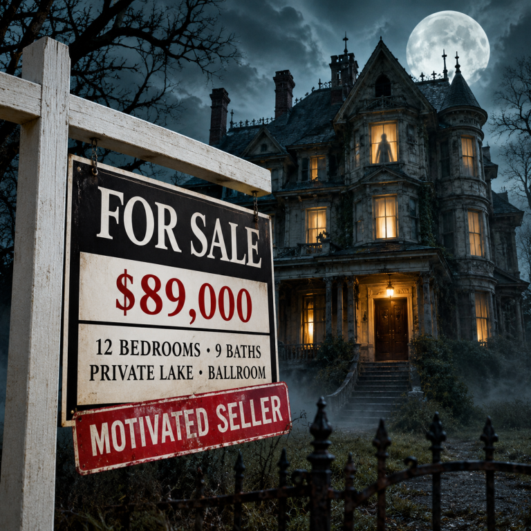 Paranormal Warning: Why Is That $2.8 Million Mansion Listed for $89,000?